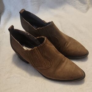 Circus by Sam Edelman Brown Suede Ankle Boots – Size 6.5